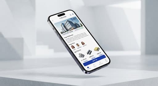 Biryerden mobil e-ticaret uygulaması arayüzü